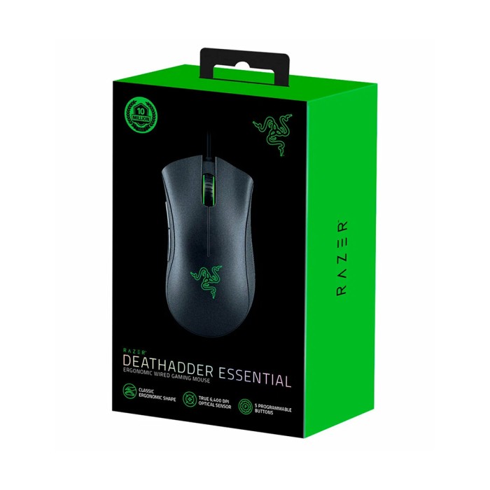 Razer DeathAdder Essential, игровая мышь