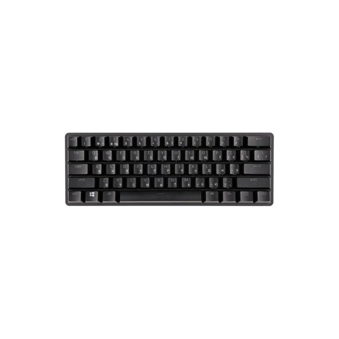 Razer Huntsman Mini Purple Switch Russian Layout, клавиатура