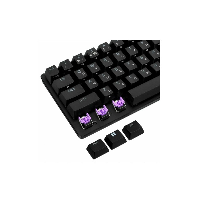 Razer Huntsman Mini Purple Switch Russian Layout, клавиатура