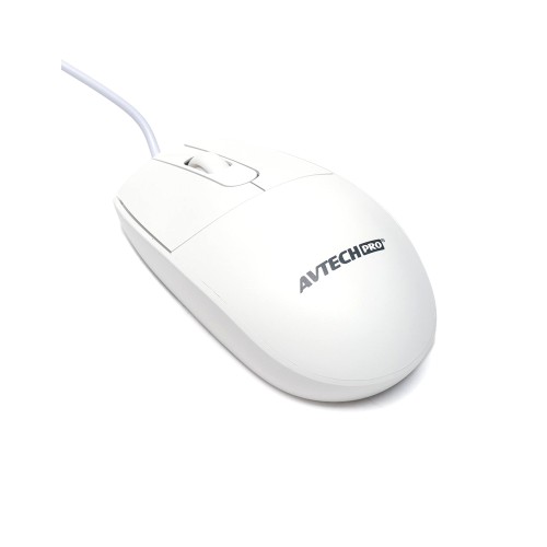 Avtech Pro C302 White, клавиатура и мышь