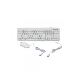 Avtech Pro C304 White, клавиатура и мышь