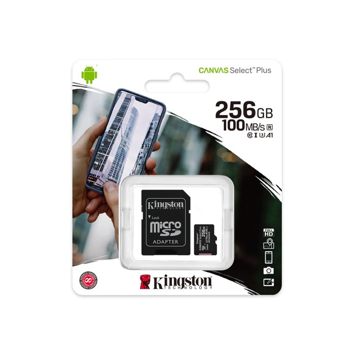 Kingston SDCS2 256GB, карта памяти