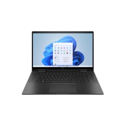 HP ENVY x360 15-eu0015ur, AMD R7-5700U, 16GB, SSD 512GB, Touch 15.6", Nightfall black, ноутбук