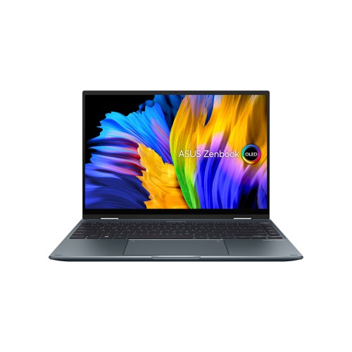 Asus Zenbook 14 Flip OLED, i5-12500H, 8GB, SSD 512GB, 360° Thouch 14", Pine Grey, ноутбук