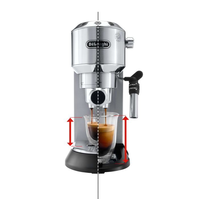 DeLonghi EC685.M серебристый, кофеварка рожковая