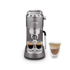 DeLonghi EC885.GY серый, кофеварка рожковая