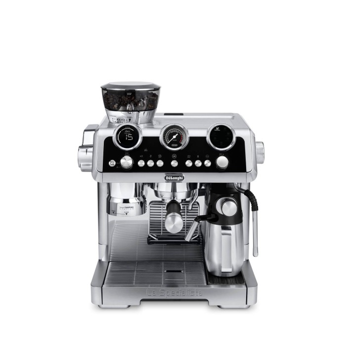 Delonghi EC9865. M серебристый, кофеварка рожковая