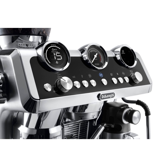 Delonghi EC9865. M серебристый, кофеварка рожковая
