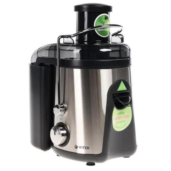 Vitek VT-1607 серебристый, соковыжималка