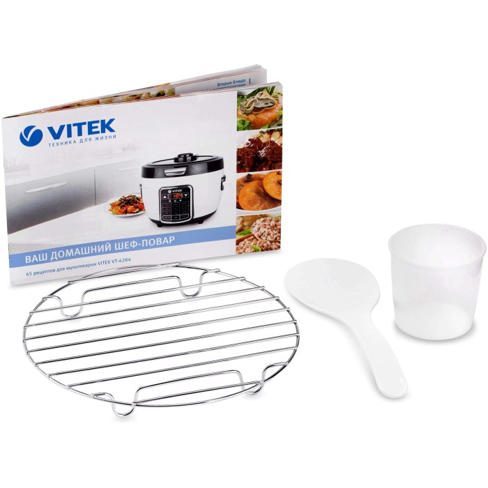 Vitek VT-4281 белый, мультиварка