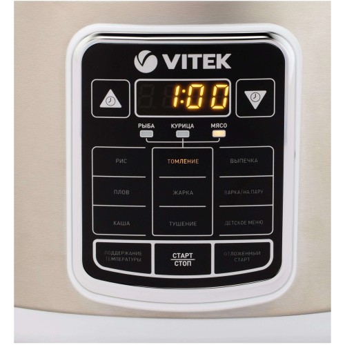 Vitek VT-4281 белый, мультиварка 