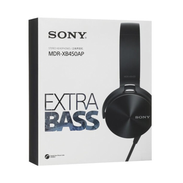 Sony MDR-XB450AP, проводные наушники