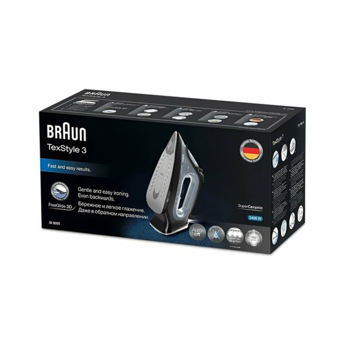 Braun SI3055BK, утюг