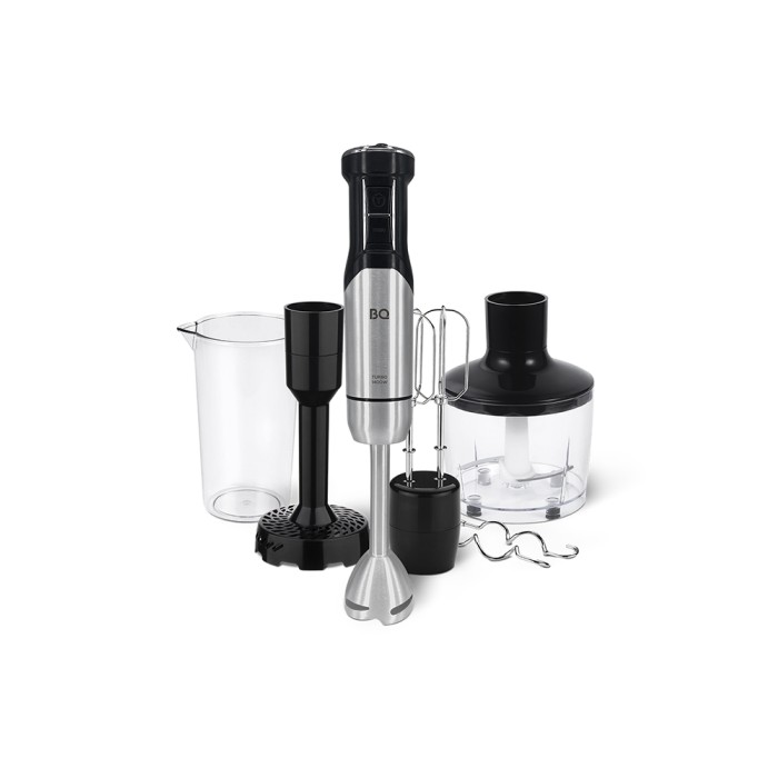 BQ HB421PS Steel-Black, погружной блендер