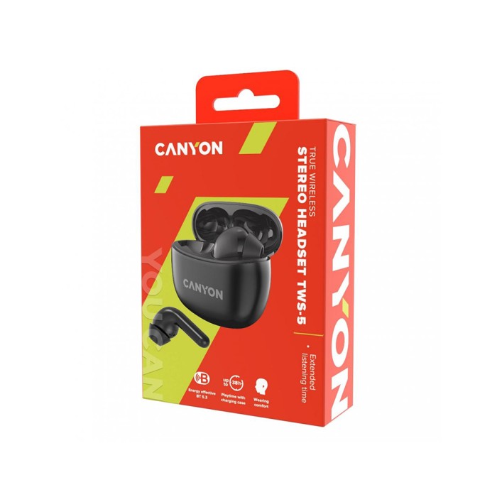 Canyon CNS-TWS5B, наушники беспроводные