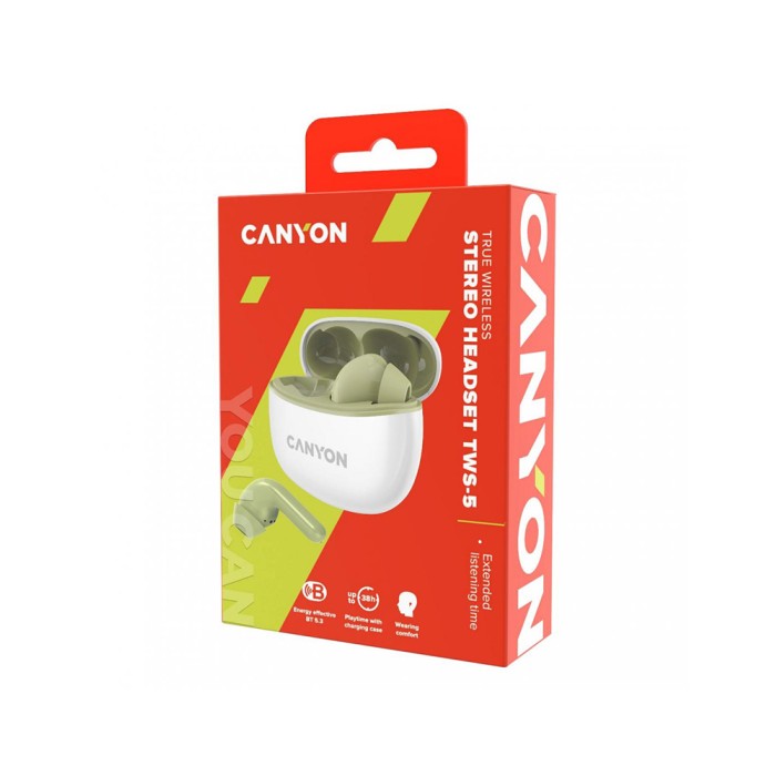 Canyon CNS-TWS5GR, наушники беспроводные