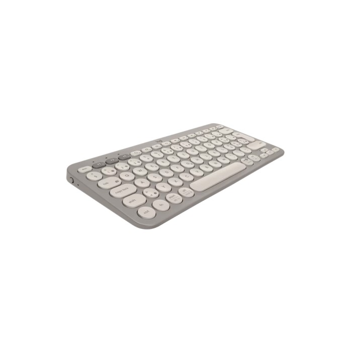 Logitech K380 Multi-Device US Bluetooth Keyboard, Sand, клавиатура беспроводная