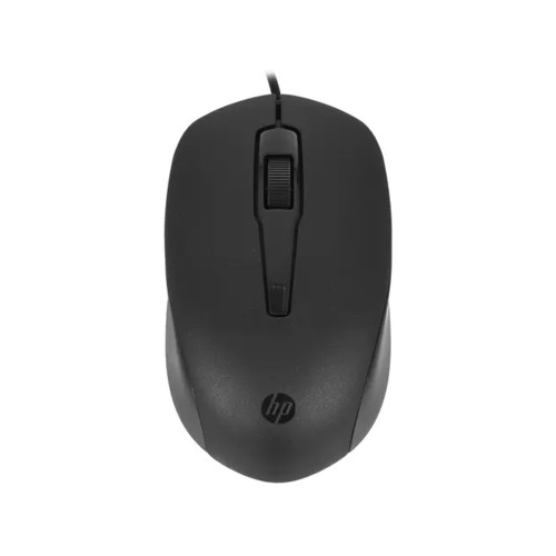 HP 150 Wired Mouse and Keyboard Combo Set - Black, комплект клавиатура+мышь