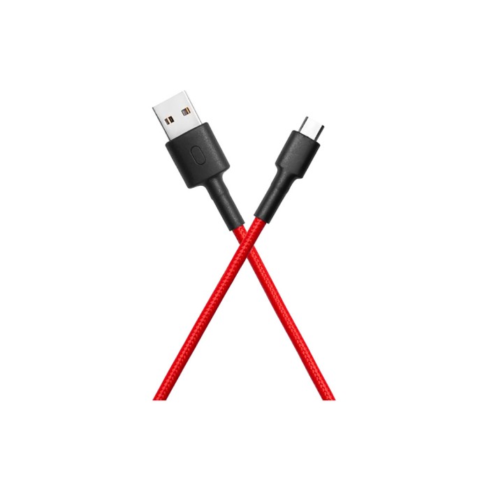 Xiaomi Mi Braided USB Type-C 100cm red Usb кабель