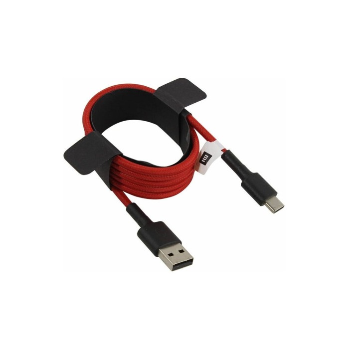 Xiaomi Mi Braided USB Type-C 100cm red Usb кабель