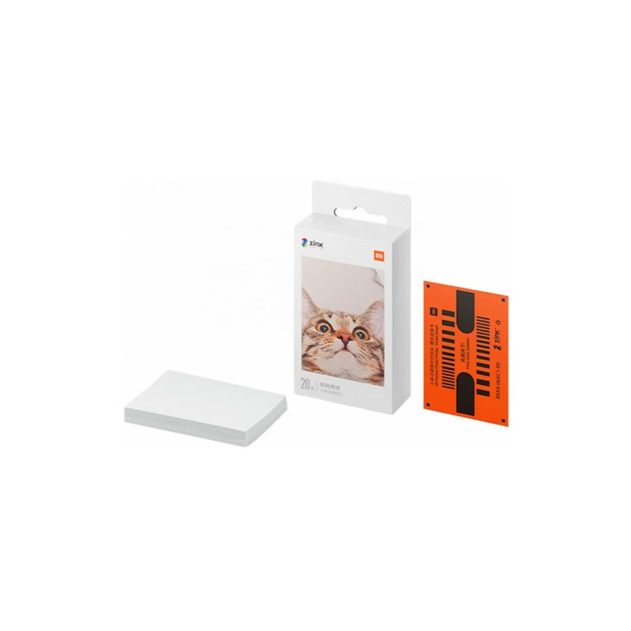Xiaomi Mi Portable Photo Printer Paper (2x3-inch, 20-sheets) фотобумага
