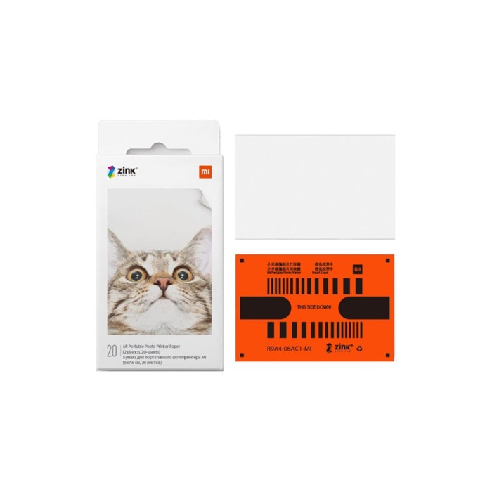 Xiaomi Mi Portable Photo Printer Paper (2x3-inch, 20-sheets) фотобумага