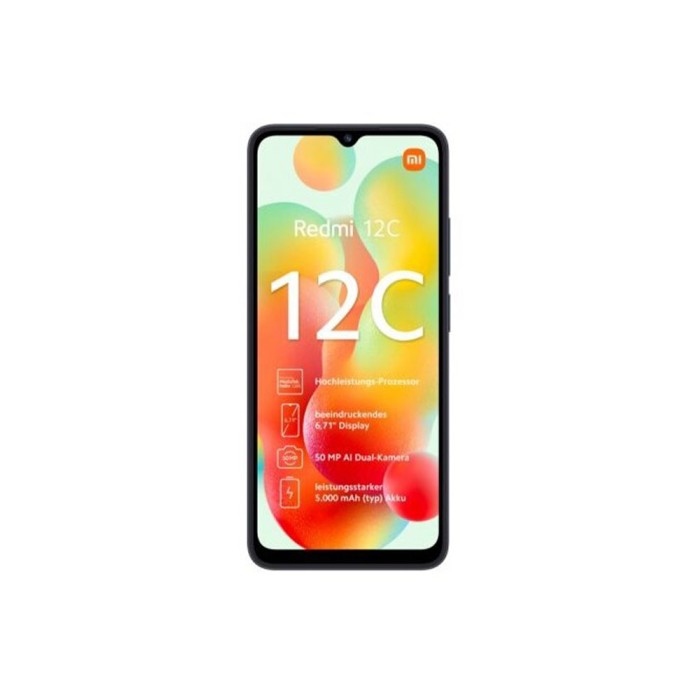 Redmi 12C (4GB/128GB) Graphite Gray, смартфон