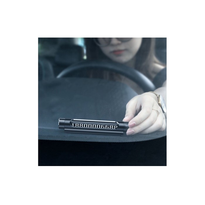 Baseus All Metal Temporary (ACNUM-C01) dual-number, парковочная визитка