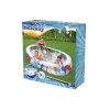 Bestway 54066 "Elliptic", надувной бассейн для детей (229х152х51 см, 542 л)