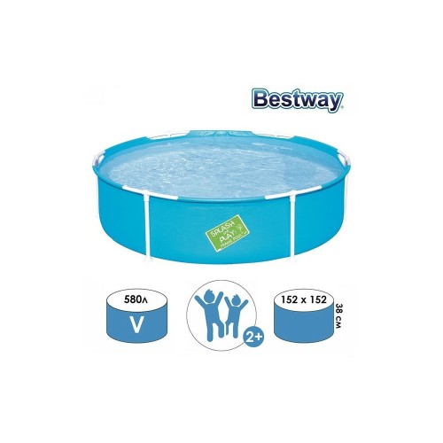 Бассейн, каркасный Bestway 56283 (152х38 см, 580 л)