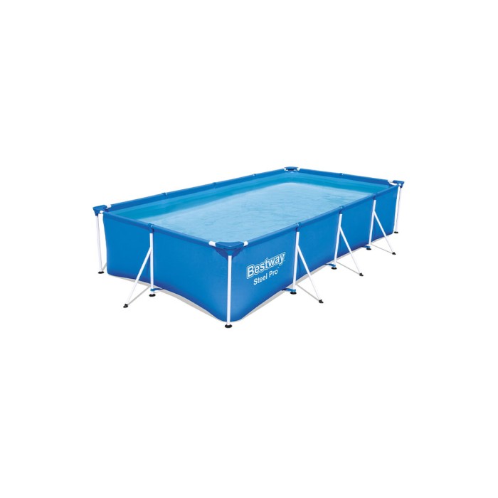 Bestway 56424 Steel Pro, каркасный бассейн с фильтр-насосом (400х211х81см, 5700 л)