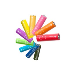 Xiaomi AAA Rainbow Batteries (10 Count), набор батареек