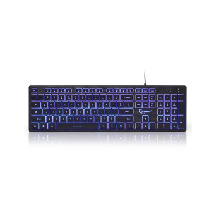 Gembrid KB-UML3-01 USB black, клавиатура