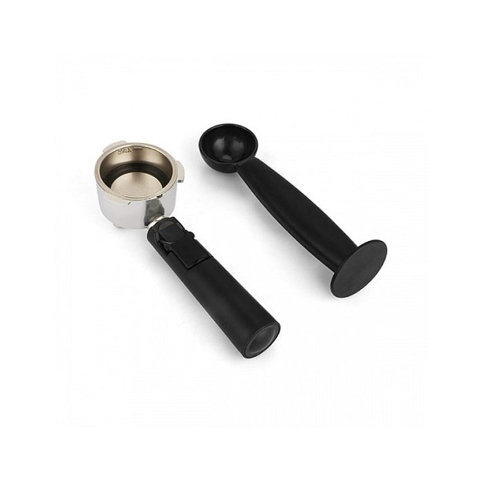 BQ CM9001 steel-black, кофеварка рожковая