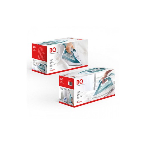 BQ SI1009 white-turquoise, утюг 