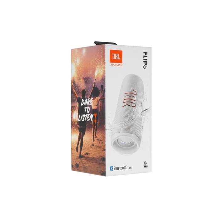 JBL Flip 6 white портативная акустика