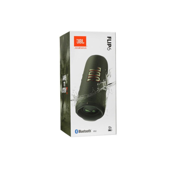 JBL Flip 6 green портативная акустика