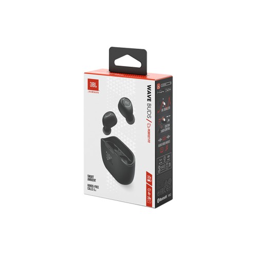 JBL Wave Buds (black), беспроводные наушники