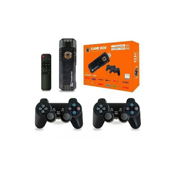 Game Box X8 8K Android TV Stick M98, игровая приставка