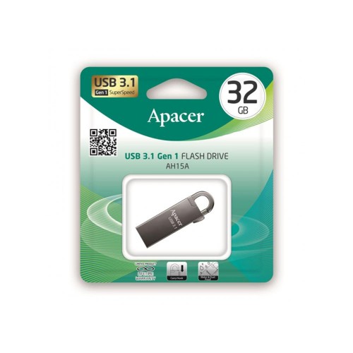 Apacer AH15A USB 3.1, 32 GB, флеш накопитель