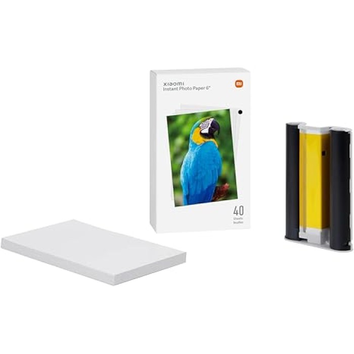 Xiaomi Instant Photo Paper 6" (40 Sheets), фотобумага