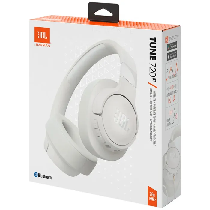Edifier W820NB White, беспроводные наушники