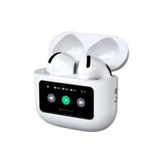 A10 Pro с дисплеем White, беспроводные наушни...