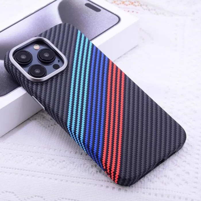 FreeAir J220 Carbon, чехол для iPhone 15 Pro/15 Pro Max