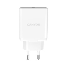 Canyon CNE-CHA36W01 White, сетевое зарядное у...