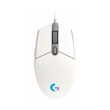 Logitech G203 LIGHTSYNC USB White, мышь игровая