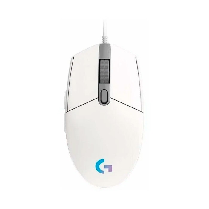 Logitech G203 LIGHTSYNC USB White, мышь игровая Logitech G203 LIGHTSYNC USB White, мышь игровая