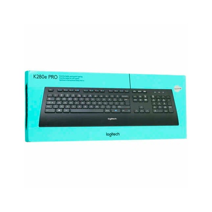 Logitech K280e Pro Corded Keyboard Rus, клавиатура проводная