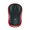 Logitech M185 Wireless Mouse Red, беспроводная мышь