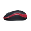 Logitech M185 Wireless Mouse Red, беспроводная мышь